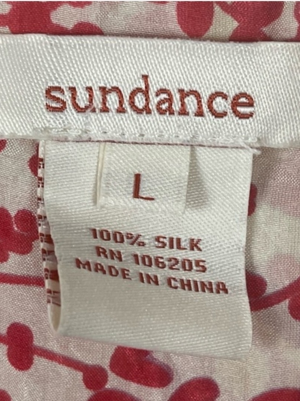 Sundance Woman Floral Peasant Blouse - Cream Multi - Picture 4 of 11